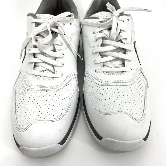 Anodyne No. 50 White Sport Trainer Sneaker Shoes Men's Size 13 Extra Wide USA - Picture 2 of 9